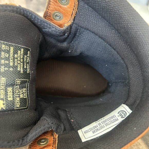 Irish Setter By Red Wing 83856 Waterproof Safety Toe Work Boots Mens 9 D - Picture 7 of 12